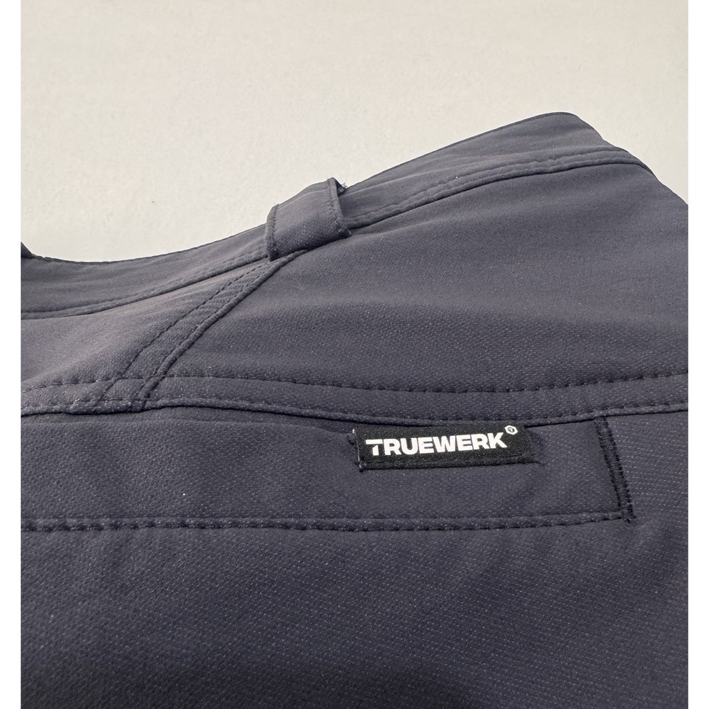 Truewerk T2 Men's Work Pants 38x30 Navy Stretch Utility Cargo Workwear EUC - Picture 9 of 9